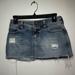 Abercrombie kids Denim Mini Skirt, Y2K